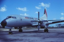 Dia N913AX NAMC YS-11A-500 Airborne Express 35mm gerahmt OP-K8-55