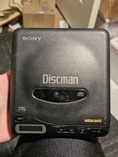 Sony Discman D-11 Disc CD Player Mega Bass FOR PARTS OR REPAIR