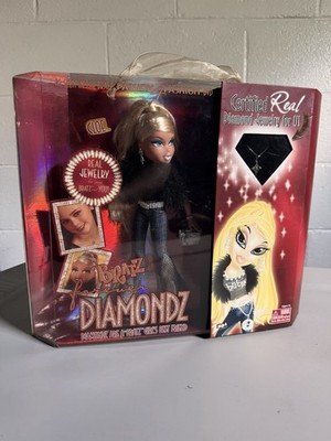 Bratz Forever Diamondz Cloe 10 in Fashion Doll w/ Real Diamond Jewelry NIB