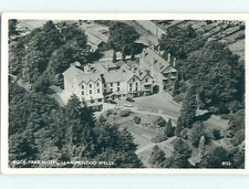 Old rppc ROCK PARK HOTEL Wells - Powys - Llandrindod UK : make an offer r7125