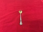 Gorham Chantilly Sterling Silver w/ Gold Washed Bowl 2 ¾” Salt Spoon(s)
