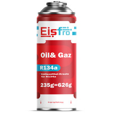 Kältemittel R134a 235g Klimaanlage Ersatzgas EISFRO für Autos Befüllen Klima