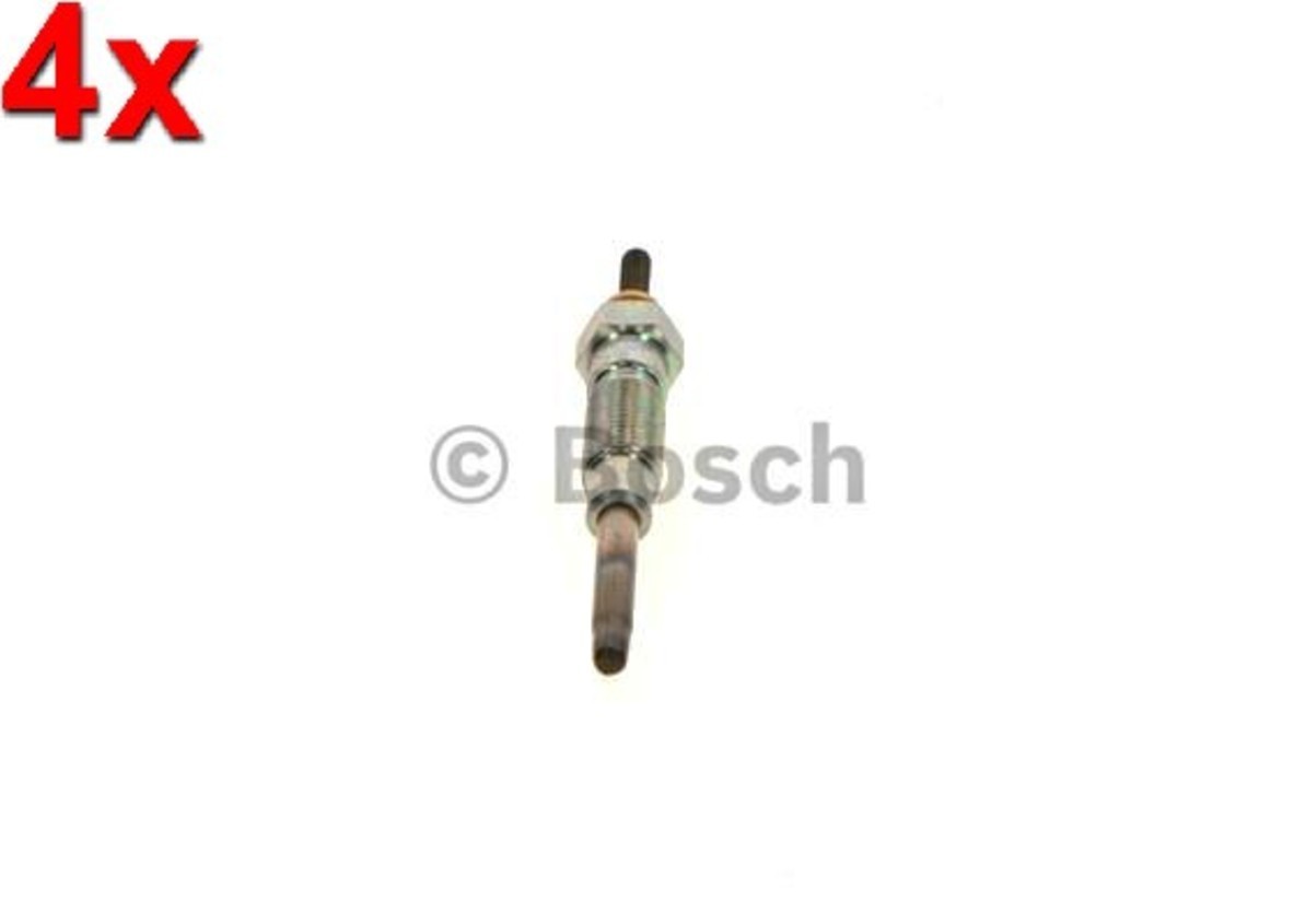 BOSCH 4x Glow Plugs For TOYOTA Dyna 150 Platform/Chassis Hilux 89-05 0250212010