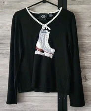 Michael Simon Ice Skating Sweater Women’s Size Small NWOT