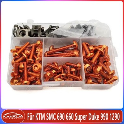 Zubehör Verkleidung Schrauben Kit Für KTM SMC 690 660 Super Duke 990 1290 Neu