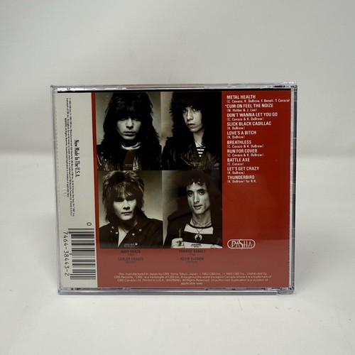 Quiet Riot - Metal Health (CD, 1983, Pasha/CBS Records) Cum On Feel The Noize - Picture 6 of 7