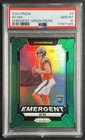 BO NIX PSA 10 2024 PANINI PRIZM #3 ROOKIE EMERGENT GREEN RC BRONCOS 1326
