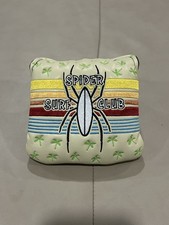 TaylorMade Vault Surf Club Spider Mallet Headcover RARE SOLD OUT