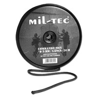 Neu Mil-Tec Kommando Seil Schwarz 9Mm 30M FüR Camping Outdoor Survival Bushcraft
