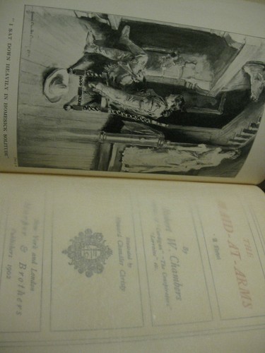 THE MAID-AT-ARMS by Robert W. Chambers 1st US Edition 1902 Harper Near Fine - Imagen 4 de 5