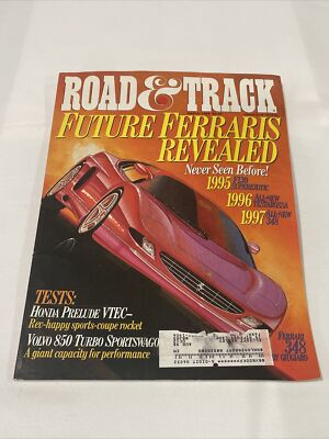 1994 March, Road & Track Magazine, Future Ferraris Revealed (MH876)