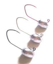 3/16 #1 Eagle Claw Sickle Walleye Collarless (Red/Gold/Black Chrome) 50ct