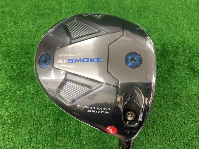 PARADYM Ai SMOKE 340 13.5° DENALI CALLAWAY PARADYM Ai SMOKE 340 MINI DENALI BLACK 60 US 6.0 SX
