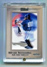 2001 Fleer Showcase  ADRIAN HERNANDEZ  Avant Legacy Rookie #123 - YANKEES  #d/50
