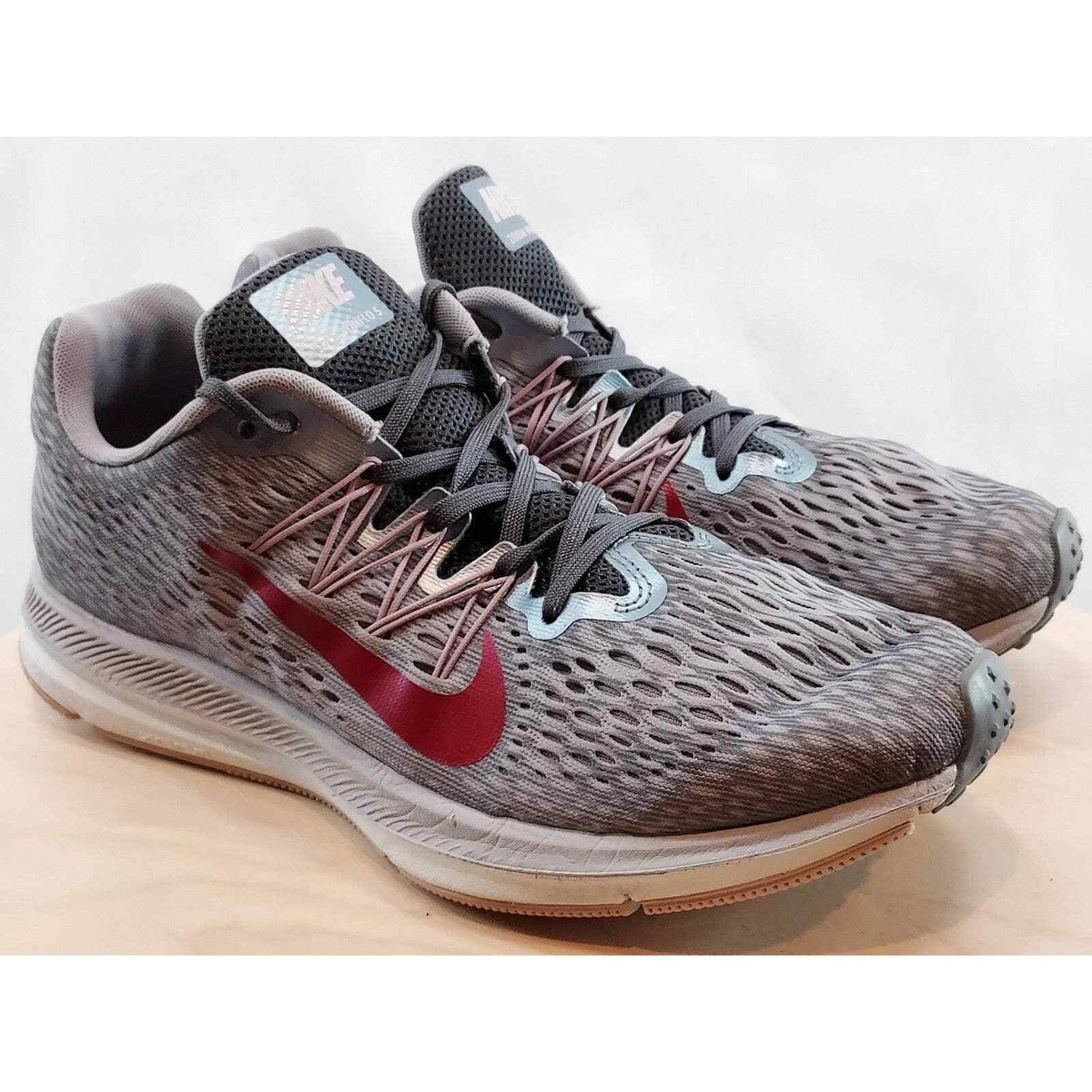 Nike Zoom Winflo 5 Womens Running Shoes Grey Size 9.5