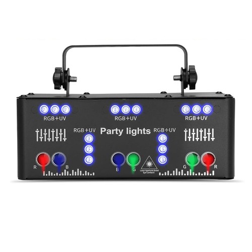 21Eye Laser Projector RGB DMX Strobe Stage Light LED Bar DJ Disco Party Lighting - Picture 16 of 22