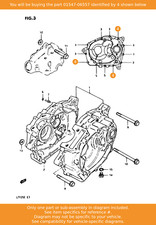 SUZUKI Bolt 6 X 55, 01547-06557 OEM