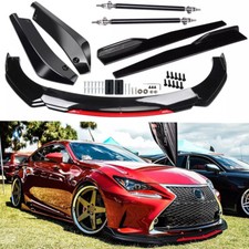 For Lexus Is250 Is350 Front Rear Bumper Lip Spoiler Splitter Body Kit Side Skirt
