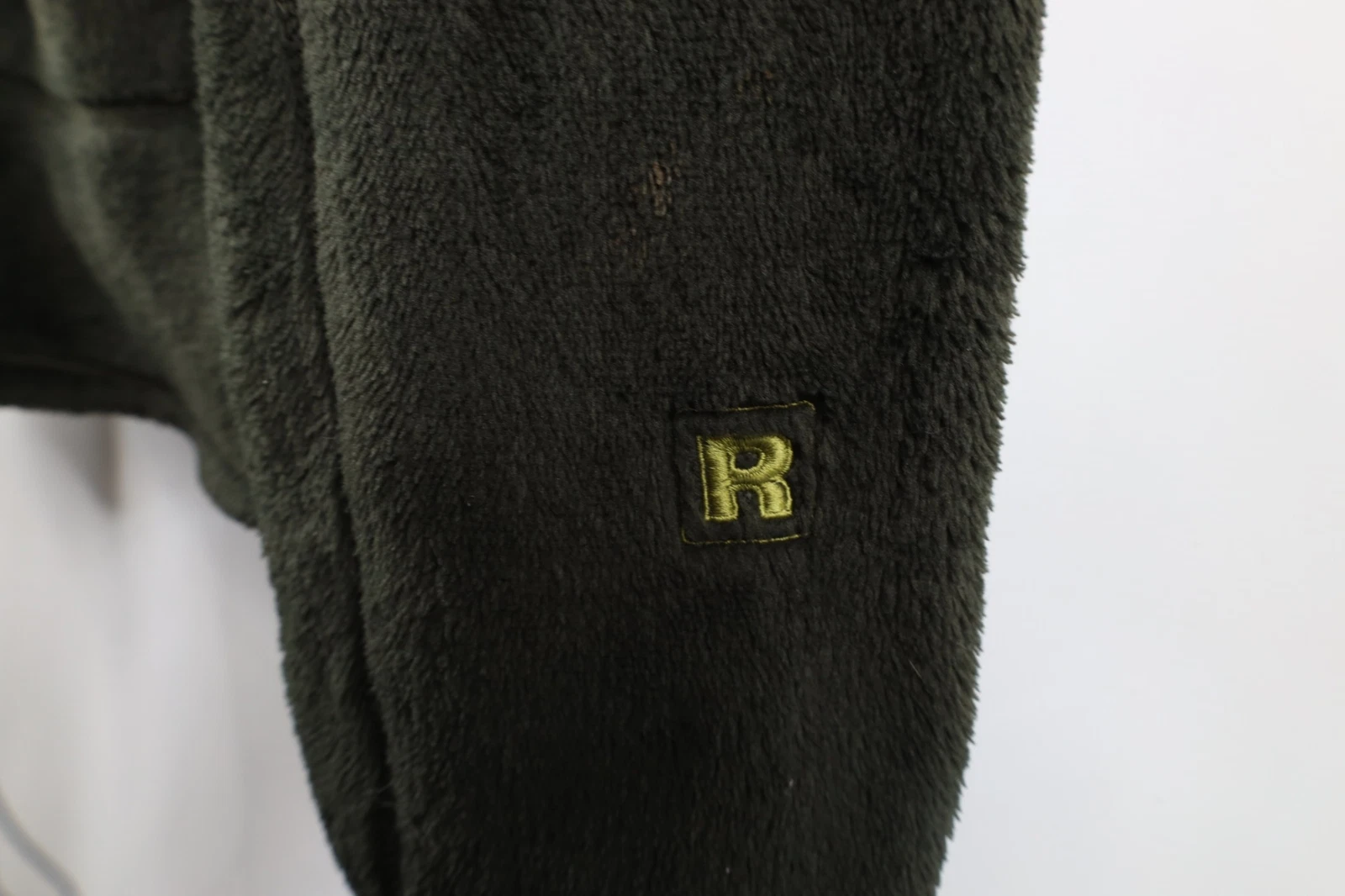 patagonia vintage spell out regulator full zip fleece jacket