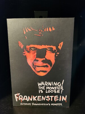 NECA Frankenstein s Monster Black & White Ultimate 7'' Action Figure Universal