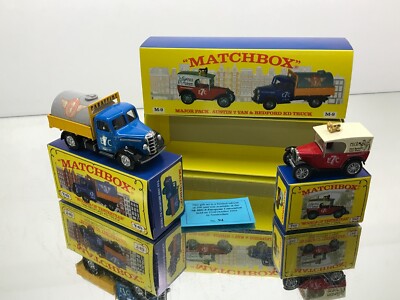 MATCHBOX M-9 BEDFORD KD TRUCK & AUSTIN 7 VAN MICA 1999 PACK -1:43- GOOD IN BOX