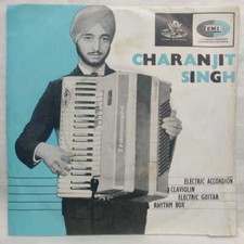 Charanjit Singh EP 45 RPM Vinyl Record Bollywood Electric Accordion Indian EX
