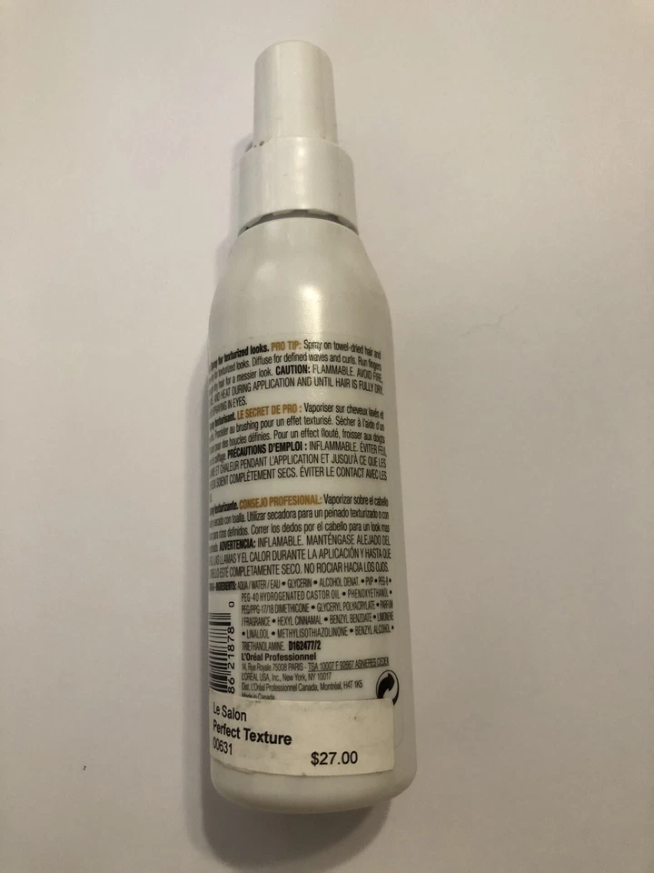 L'Oreal Tecni Art Perfect Texture Spray – 4.2 oz Professional Hair Texturizing - Image 2 of 2