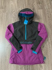 Columbia Dust on Crust Insulated Ski Snowboard 1/2 Zip Jacket Womens Size Small
