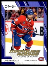 2023-24 O-Pee-Chee Blue Border Joel Teasdale Rookie Montreal Canadiens #577
