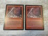 2x Bend or Break - NM/EX - Invasion - 1x English 1x German - OOP MTG