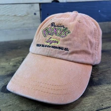 Premium Foxy's Lager Virgin Islands Brewing Co. Embroidered Hat Cap Strapback