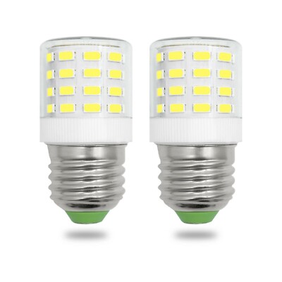 2pcs E27 LED Light Bulbs 48-5730 110-265V for Lamps and Home Lighting White #H