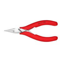 Knipex Elektronik-Greifzange 35 11 115, Mit Rutschhemmendem Kunststoff, 115 Mm
