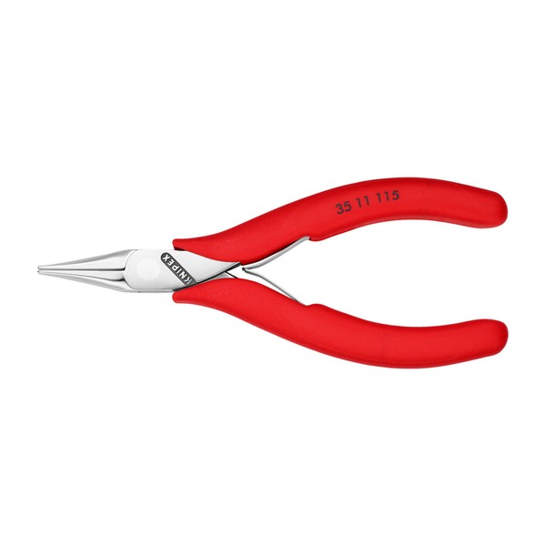 Knipex Elektronik-Greifzange 35 11 115, Mit Rutschhemmendem Kunststoff, 115 Mm-image
