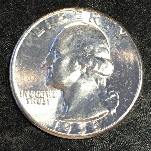 1958-P Washington Quarter — photo from the most recent tracked eBay sale