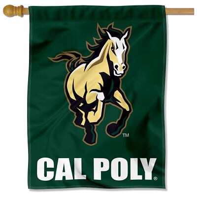 Cal Poly Mustangs House Banner Flag