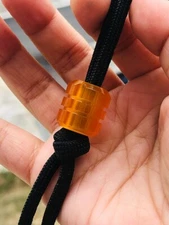 1PC Resin Knife Lanyard Bead Paracord Necklace Pendant Bracelet Making Bead EDC