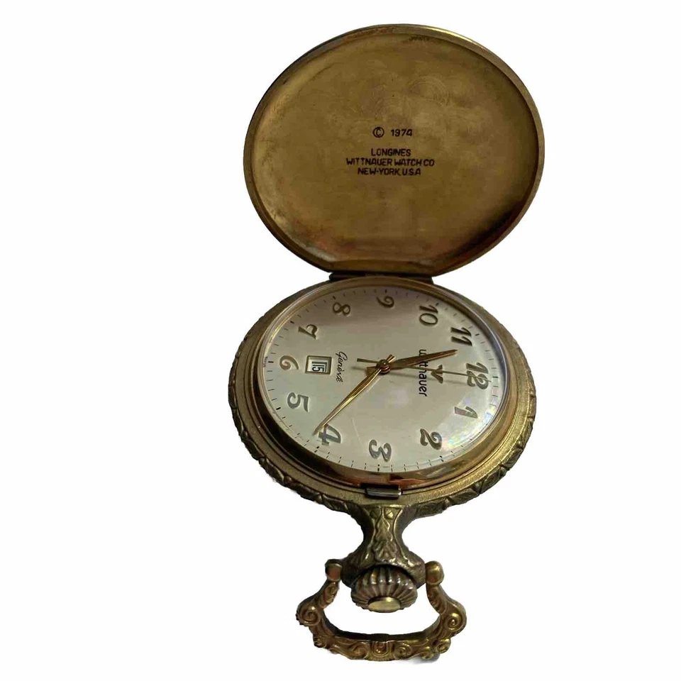 Reloj de bolsillo para hombre funcionando por Wittnauer Watch Co Foto 2 de 4