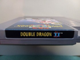 Double Dragon II 2 (Nintendo NES) Authentic Game Cart w/Sleeve Clean & Tested