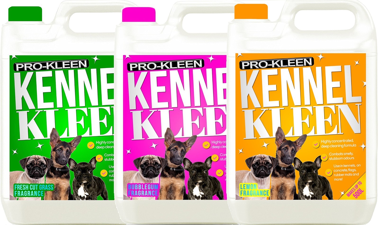 ProKleen Kennel Disinfectant Cleaner Pet Odour Remover Dog Cattery Aviary 15L