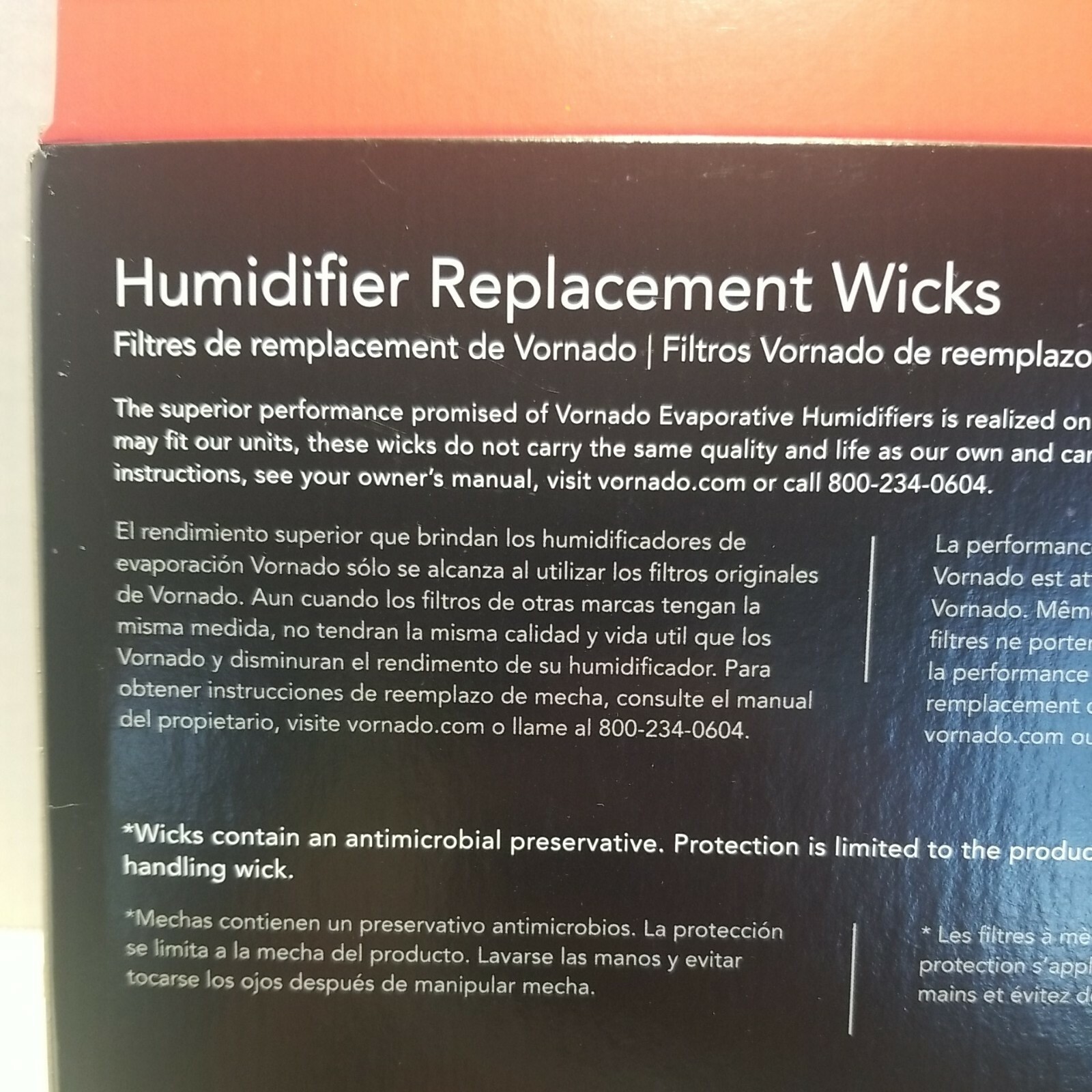 Vornado 2 Pack Humidifier Replacement Wicks 1" Wick MD10034 eBay
