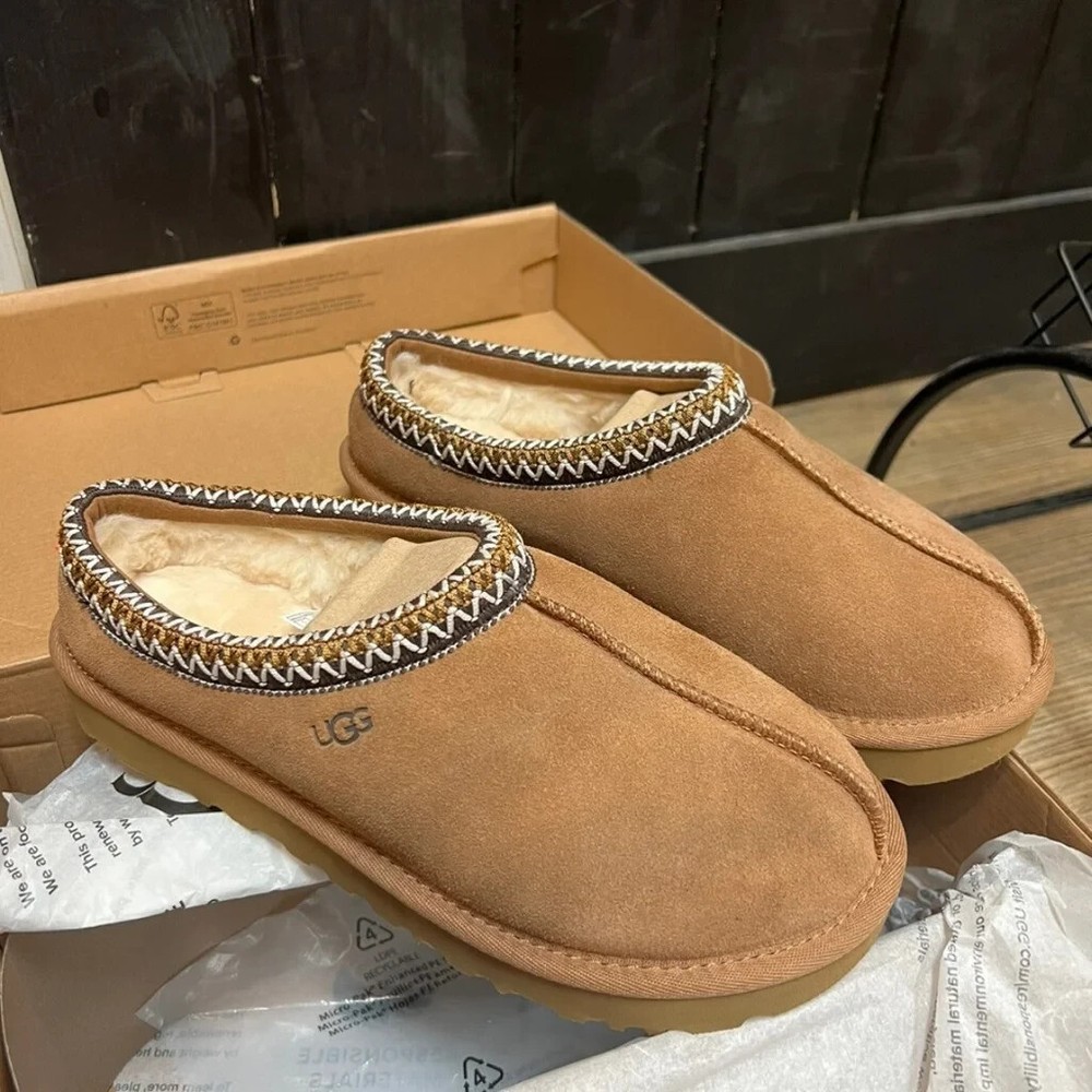UGG Tasman Slippers Women's Size 6 TO 11, 5955-CHE (Chestnut) 100% Authentic New