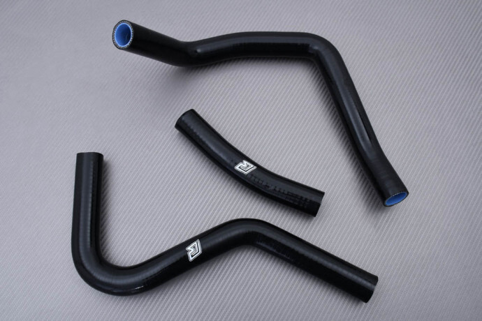 Tuyaux radiateur eau noir anti-fuite Suzuki GSX-R 1000 2001-2002 WVBL pour circuit