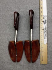 Florsheim Rochester Travel Tree Shoe Size 5 Cedar Wood Stretchers Vtg