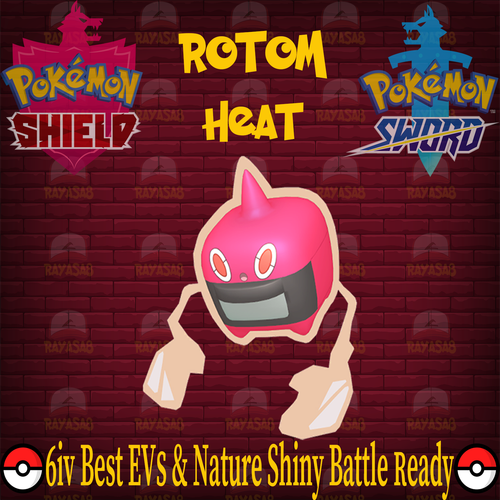 Rotom Heat Best Status Ultra Shiny Pokemon Sword And Shield Home Ebay Rotom Heat Best Status Ultra Shiny Pokemon Sword And Shield Home Ebay