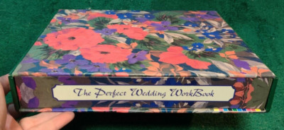 1996 PERFECT WEDDING WORKBOOK Bride's Best Friend Calendar Organizer Unused