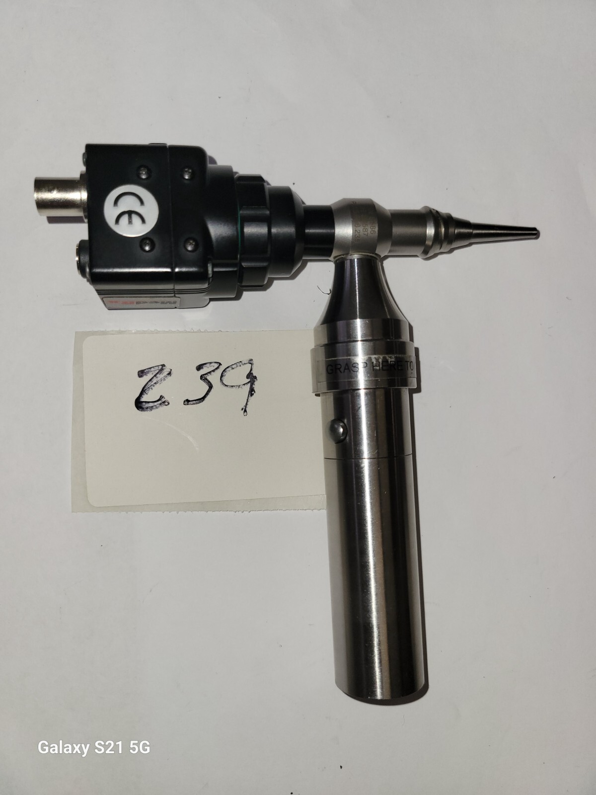 MedRx Video Otoscope Probe BH 38587 High Res Camera + Battery Light