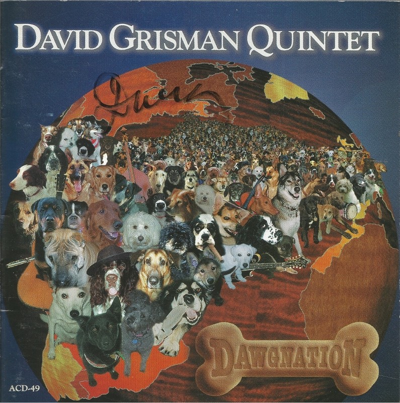 Dawgnation * by David Grisman Quintet (CD,2002, Acoustic Disc) Original Signed