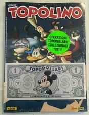 Topolino n.3456 blisterato GADGET banconota Topolino ed. Panini NUOVO