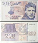 200 kroner - Norge Norway - Jo Nesbo (2015) MAKULATUR - Matej Gabris